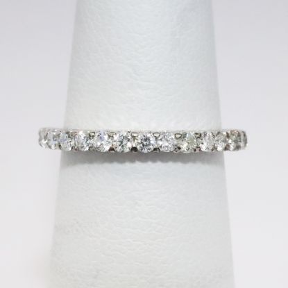Picture of 18k White Gold Diamond Band Ring
