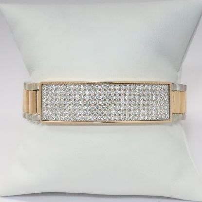 Picture of 14k Two-Tone Gold Diamond Bracelet