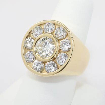 Picture of 18K Yellow Gold Diamond Ring