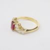 Picture of 18k Yellow Gold Ruby & Diamond Ring