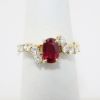 Picture of 18k Yellow Gold Ruby & Diamond Ring