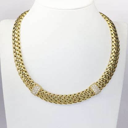 Picture of 18k Yellow Tiffany & Co. Gold Diamond Necklace