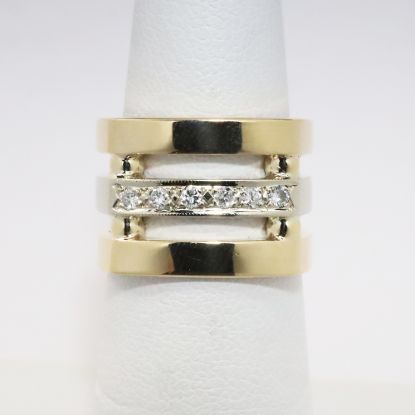 Picture of 14k Two-Tone Gold Diamond Ring