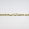 Picture of 14k Yellow Gold Rope Chain Necklace with Large Emerald Cut Ametrine Pendant