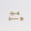 Picture of 14k Yellow Gold .37Ct. Diamond Studs 