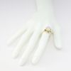 Picture of Vintage Siffari 10k Gold & Moonstone Cabochon Modernist Ring