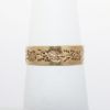 Picture of Antique Victorian Era 9k Gold Ring with Etched Berry & Vine Motif