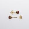 Picture of 14k Yellow Gold .81CTW Ruby Studs