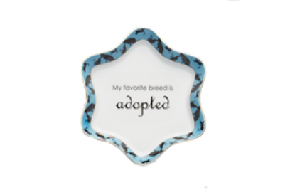 Picture of Mottahedeh 'My Favorite Breed Is Adopted' Cat Tray