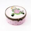 Picture of Retired Raggedy Ann Painted Round Limoges Trinket Box