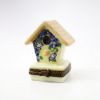 Picture of Retired Limoges Porcelain Bird House Trinket Box