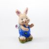 Picture of Limoges Porcelain Bunny Rabbit with Friend Mouse Trinket Box