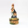 Picture of Limoges Porcelain Rabbit in Magician's Tuxedo Trinket Box by Rochard 
