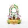 Picture of Limoges Porcelain Garden Gate with Rabbit Trinket Box by Artoria