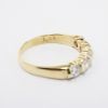 Picture of 14k Yellow Gold & Round Brilliant Cut Diamond Wedding Band