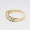 Picture of 14k Yellow Gold & Round Brilliant Cut Diamond Wedding Band