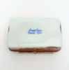 Picture of Vintage Traditional Rectangular Trinket Box In Pink & Gold With Floral Motif