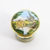 Picture of Halcyon Days Enameled African Animals by Mount Kilimanjaro Trinket Box