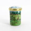 Picture of Rare Halcyon Days Enameled 'Watership Down' Pill Box Featuring Hazel