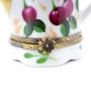 Picture of Retired Watering Can With Cherry Motif Limoges Porcelain Trinket Box By La Gloriette