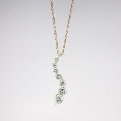 Picture of 14k Yellow Gold 1.85Ct. Diamond Necklace 