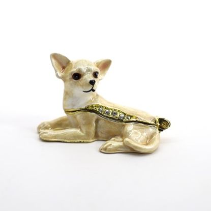 Picture of Kingspoint Designs Cheeky the Chihuahua Mini Trinket Box