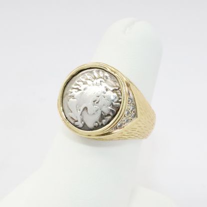 Picture of 14k Yellow Gold Alexander The Great Ring