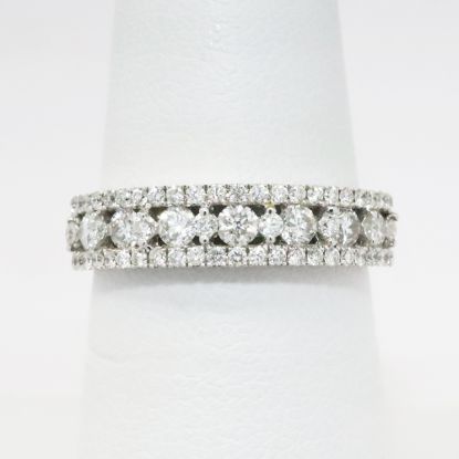 Picture of 18k White Gold Diamond Band 