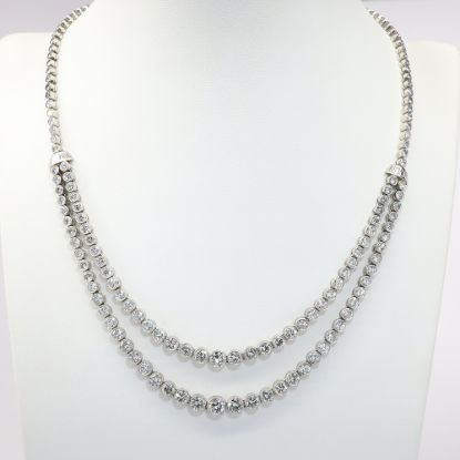 Picture of Platinum Diamond Necklace 