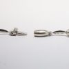 Picture of 18k White Gold Station Necklace with Diamond Accented Center Station