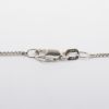 Picture of 14k White Gold Necklace with Pear Cut Diamond Pendant
