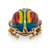 Picture of Jay Strongwater Pharaoh Scarab Beetle Box In Flora & Fauna