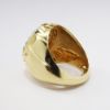 Picture of 14k Yellow Gold & Diamond Cluster Men's Ring 