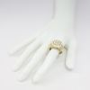 Picture of 14k Yellow Gold Diamond Encrusted Men's Ring 