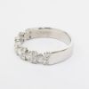 Picture of 14k White Gold & Diamond Wedding Band 