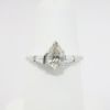 Picture of Platinum & 1.33CT Pear Cut Diamond Engagement Ring 