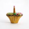 Picture of Retired Limoges Porcelain Basket of Strawberries with Blossoms Trinket Box by Parry Vieille