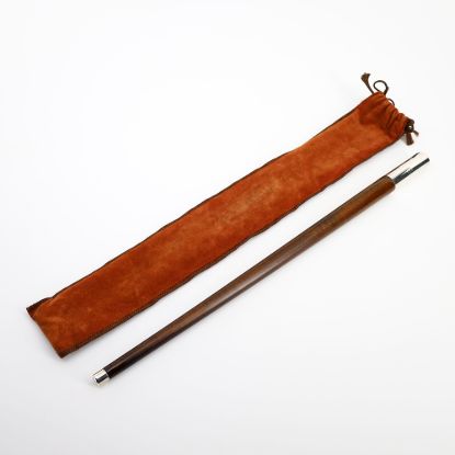 Picture of Antique Sterling Silver & Wood Jogging Stick, Baton, Wand by Reed & Barton