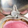 Picture of Vintage Consolidated Guttate Pink Cased Glass Syrup Pitcher