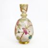 Picture of Royal Flemish Mt. Washington Vase with Gold Highlights and Wild Rose Flowers