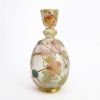 Picture of Royal Flemish Mt. Washington Vase with Gold Highlights and Wild Rose Flowers