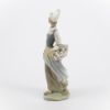 Picture of Lladro Porcelain 'Dutch Girl' with Basket of Tulips Figurine #4860