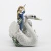 Picture of Lladro Porcelain 'The Swan and the Princess' Figurine #5705 with Original Box