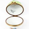 Picture of Limoges Porcelain Easter Egg Trinket Box on Stand by Gerard Ribierre