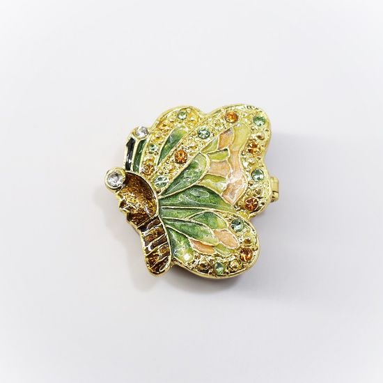 Picture of Kingspoint Designs Emerald the Butterfly Mini Trinket Box