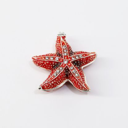 Picture of Kingspoint Designs Wish the Red Starfish Mini Trinket Box
