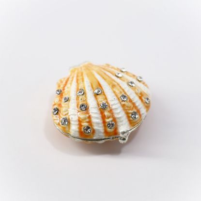 Picture of Kingspoint Designs Venus the Scallop Shell Mini Trinket Box