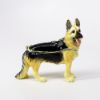 Picture of Kingspoint Designs Pal the German Shepherd Trinket Box with Matching Necklace