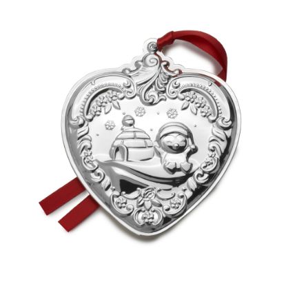 Picture of Wallace 2025 Grande Baroque Heart, 34th Edition Sterling Silver Ornament