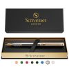 Picture of Scriveiner London Classic Silver Chrome Fountain Pen - Medium Nib
